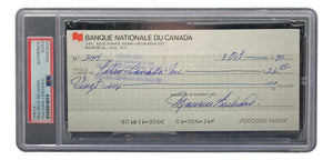 Maurice Richard Signed Montreal Canadiens Personal Bank Check #244 PSA/DNA