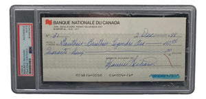 Maurice Richard Signed Montreal Canadiens Personal Bank Check #31 PSA/DNA