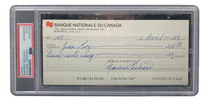 Maurice Richard Signed Montreal Canadiens Personal Bank Check #43 PSA/DNA