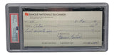 Maurice Richard Signed Montreal Canadiens Personal Bank Check #635 PSA/DNA Sports Integrity