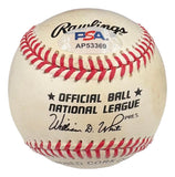 Willie Mays San Francisco Giants Signed National League Baseball PSA AP53369