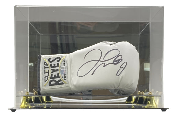 Floyd Mayweather Jr Signed White Cleto Reyes Right Hand Boxing Glove BAS w/ Case Sports Integrity