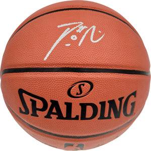 Damian Lillard Milwaukee Bucks Signed Spalding NBA I/O Basketball BAS Sports Integrity