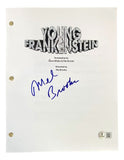 Mel Brooks Signed Young Frankenstein Full Movie Script BAS