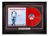 MGK Machine Gun Kelly Signed Framed Lost Americana Insert w/ Vinyl BAS