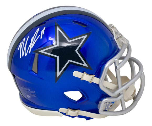 Micah Parsons Signed Dallas Cowboys Mini Speed Replica Flash Helmet Fanatics