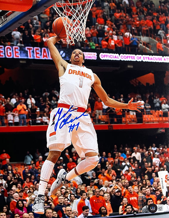 Michael Carter-Williams Signed 11x14 Syracuse Orange Basketball Photo BAS