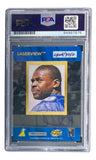 Michael Irvin Signed Dallas Cowboys 1996 Pinnacle Laserview Trading Card PSA/DNA Sports Integrity