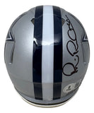 Michael Irvin Signed Dallas Cowboys Mini Speed Helmet BAS