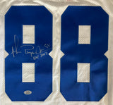 Michael Irvin Signed Dallas Cowboys Authentic Reebok Jersey HOF 2007 Insc PSA