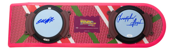 Michael J. Fox & Christopher Lloyd Signed Back to the Future Hover Board JSA BAS Sports Integrity
