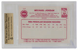 Michael Jordan 1986 Star Card #117 Chicago Bulls Basketball Card BGS GemMint 9.5
