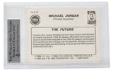 Michael Jordan Signed 1986 Star Co. #10 Chicago Bulls Card BAS