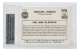 Michael Jordan Signed 1986 Star Co. #8 Chicago Bulls Card BAS