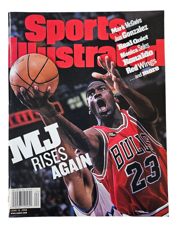 Michael Jordan Chicago Bulls MJ Rises Again Sports Illustrated Magazine Sports Integrity