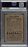 1952 Bowman #101 Mickey Mantle New York Yankees Trading Card PSA Good+ 2.5