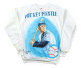 Mickey Mantle Yankees Signed Limited Edition Air Brushed Sweatshirt JSA LOA