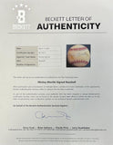 Mickey Mantle New York Yankees Signed American League Baseball BAS AE11873
