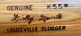 Mickey Mantle New York Yankees Vintage 36" Louisville Slugger K55 Baseball Bat Sports Integrity