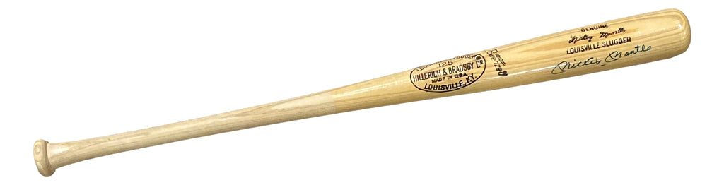 Mickey Mantle Yankees Signed Game Model Louisville Slugger Baseball Ba –  Sports Integrity