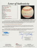 Mickey Mantle New York Yankees Signed Baseball w/ Hand-Painted Portrait JSA LOA