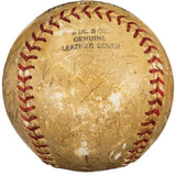 Mickey Mantle Rookie Sig 1952 Yankees (22) Signed Cyclone Baseball PSA/DNA LOA