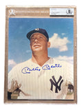 Mickey Mantle Signed Slabbed 8x10 New York Yankees Photo BAS Autograph Grade 10 Sports Integrity