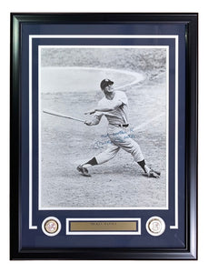 Mickey Mantle Signed Framed 16x20 New York Yankees Photo Not Another K Insc BAS