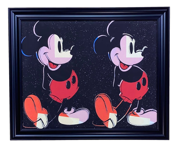Mickey Mouse Framed 16x20 Canvas Sports Integrity