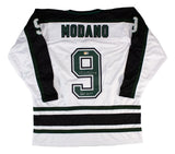 Mike Modano Dallas Signed White Hockey Jersey HOF 2014 BAS