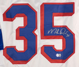 Mike Richter New York Signed White Hockey Jersey BAS