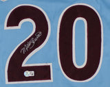 Mike Schmidt Philadelphia Signed Light Blue Baseball Jersey BAS