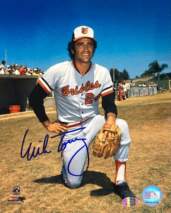 Mike Torrez Signed 8x10 Baltimore Orioles Photo SI