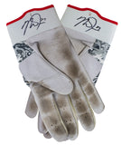 Mike Trout Signed Game Used Los Angeles Angels Pair Of Nike Bating Gloves PSA