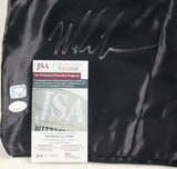 Mike Tyson Signed Custom Black Boxing Trunks JSA ITP