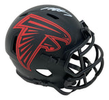 Michael Vick Signed White Atlanta Falcons Mini Speed Replica Eclipse Helmet JSA