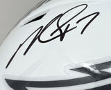 Michael Vick Signed Eagles FS Salute To Service Replica Speed Helmet BAS