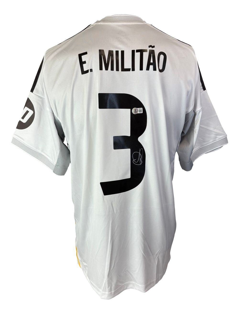 Eder Militao Signed Real Madrid Adidas Soccer Jersey BAS - Sports