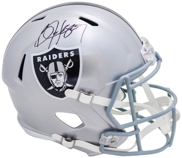 Bo Jackson Signed Oakland Raiders Full Size Replica Speed Helmet BAS ITP Sports Integrity