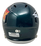 Milton Williams Signed Eagles FS Super Bowl 59 LIX Replica Speed Helmet 2 Sacks BAS