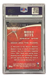 Mookie Betts Signed 2014 Topps #FN-MB2 Red Sox Rookie Card PSA/DNA Gem MT 10 Sports Integrity