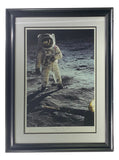Walking On The Moon Framed 16x22 Historical Photo Archive LE 33/375 Giclee
