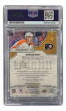 Morgan Frost Signed 2020 Upper Deck #75 Philadelphia Flyers Hockey Card PSA/DNA - Sports Integrity