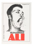Muhammad Ali Twice Signed 1979 On-Site Exhibition Program BAS LOA