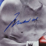 Muhammad Ali Signed Framed 12x36 Boxing Panoramic Photo Online Authentics