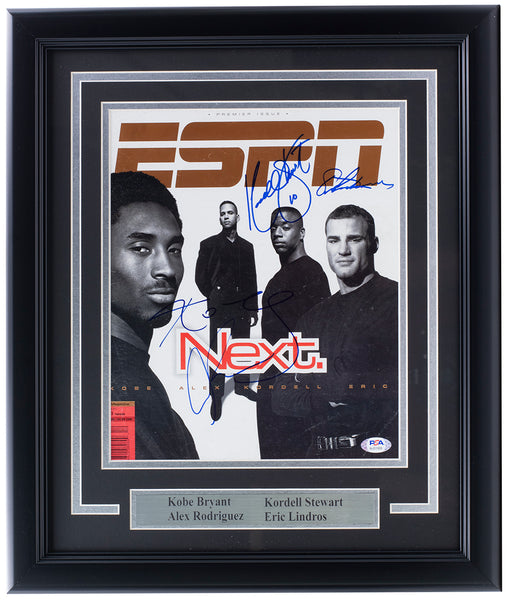 Kobe Bryant Signed 2001 ESPN Magazine (Beckett LOA)