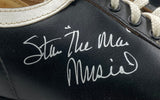 Stan Musial St. Louis Cardinals Signed Vintage Baseball Cleats The Man Insc BAS Sports Integrity