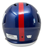Malik Nabers Signed New York Giants FS Speed Replica Helmet Fanatics w/ Case