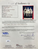 NASA Mercury Seven Signed Framed 8x10 Photo JSA BB80655