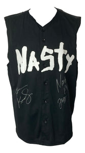 The Nasty Boyz Signed Custom Wrestling Shirt JSA ITP